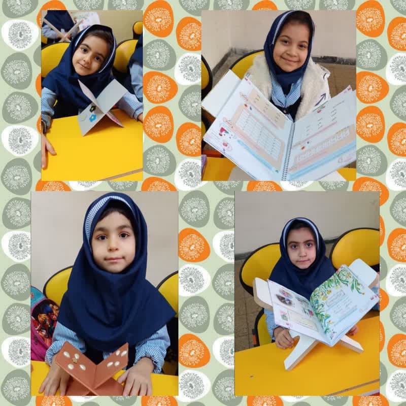 درست کردن رحل قرآن با خلاقیت دانش آموزان